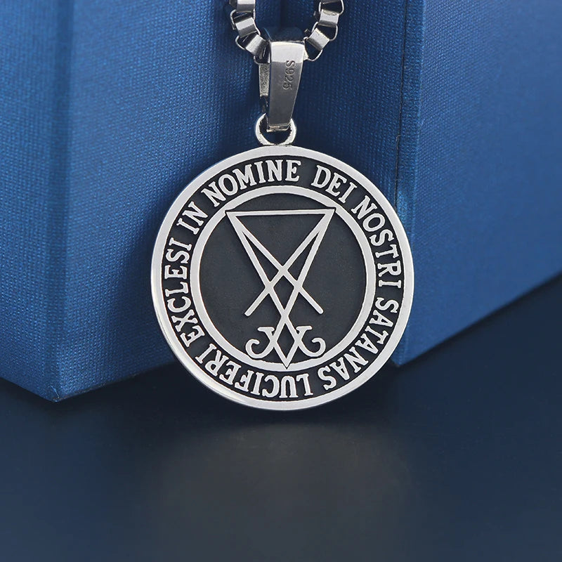 Star Signet Pendant — 925 Silver