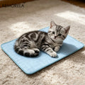 KEMORELA 2026 Ice Cool Upgrade Dog Cooling Mat Summer Pet Cold Bed Extra Large For Small Big Dogs Pad Breathable Pet