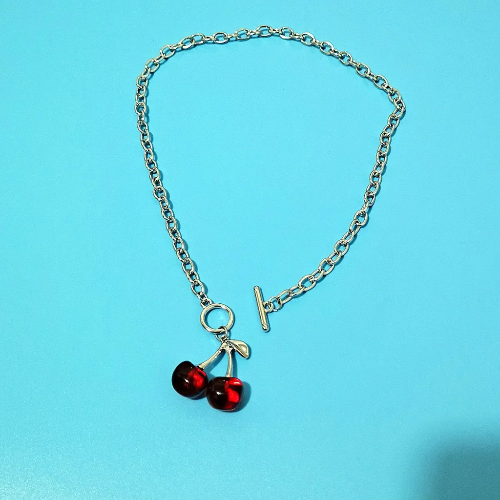Football Charm Pendant Necklace — Gold