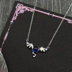 925 Silver Bat Wing Pendant — Silver