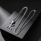 African Berbers Symbol Necklace — Stainless Steel