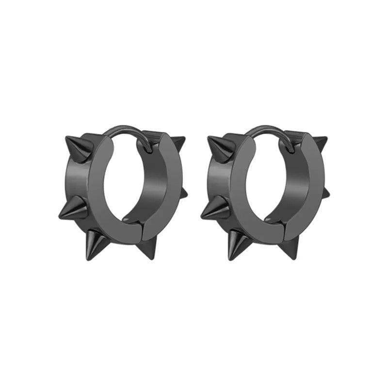 Rivet Clip Earring — Gold Stainless Steel
