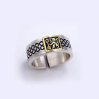 2023 New Arrival Vintage Court Lion Pattern Thai Silver Men Ring Jewelry For Male Birthday Gifts Never Fade