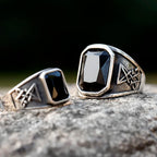 Vintage Lucifer Ring for Men — 316L Stainless Steel