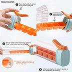 1PC Creative Ice Tray Easy To Disassemble Molded Ice Maker with Handle Reusable Ice Storage Cup
