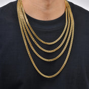 Black Stainless Steel Cuban Chain 9MM