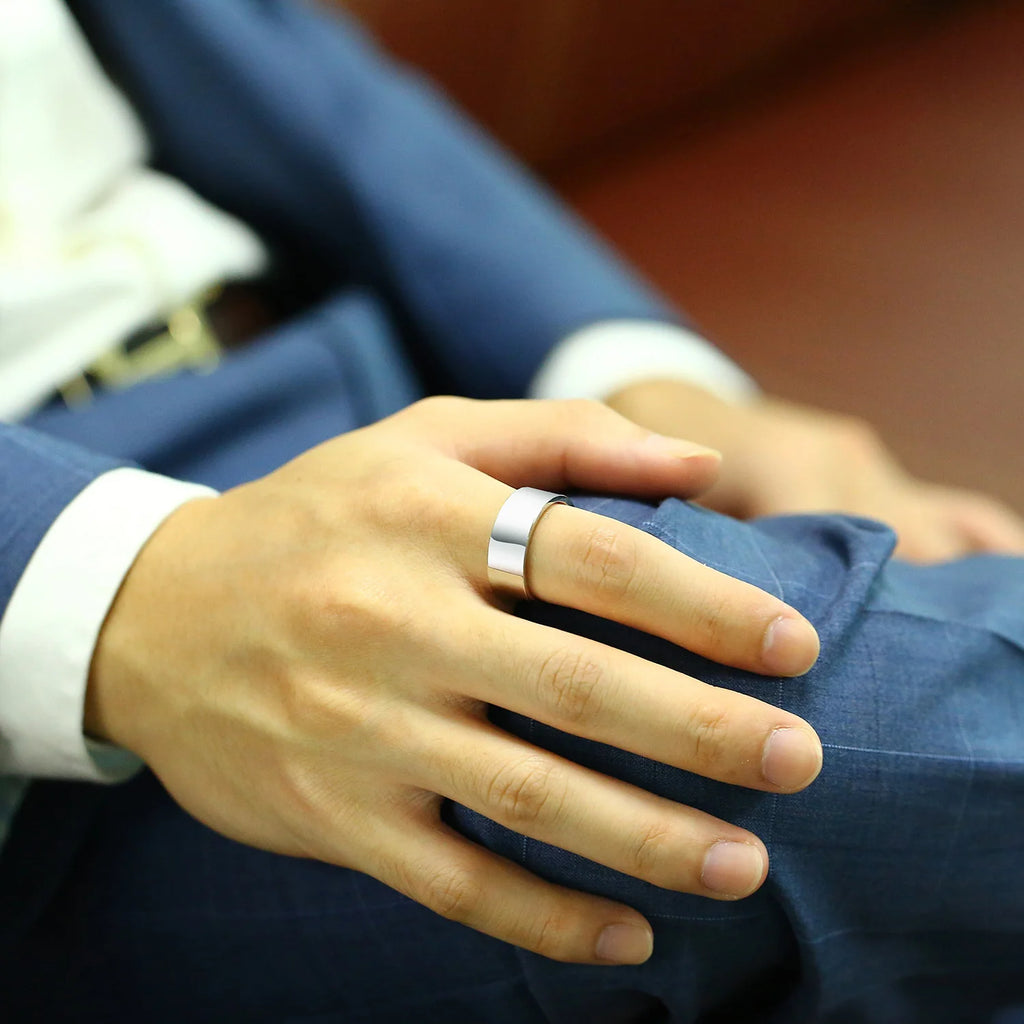 Classic Band Ring — Stainless Steel