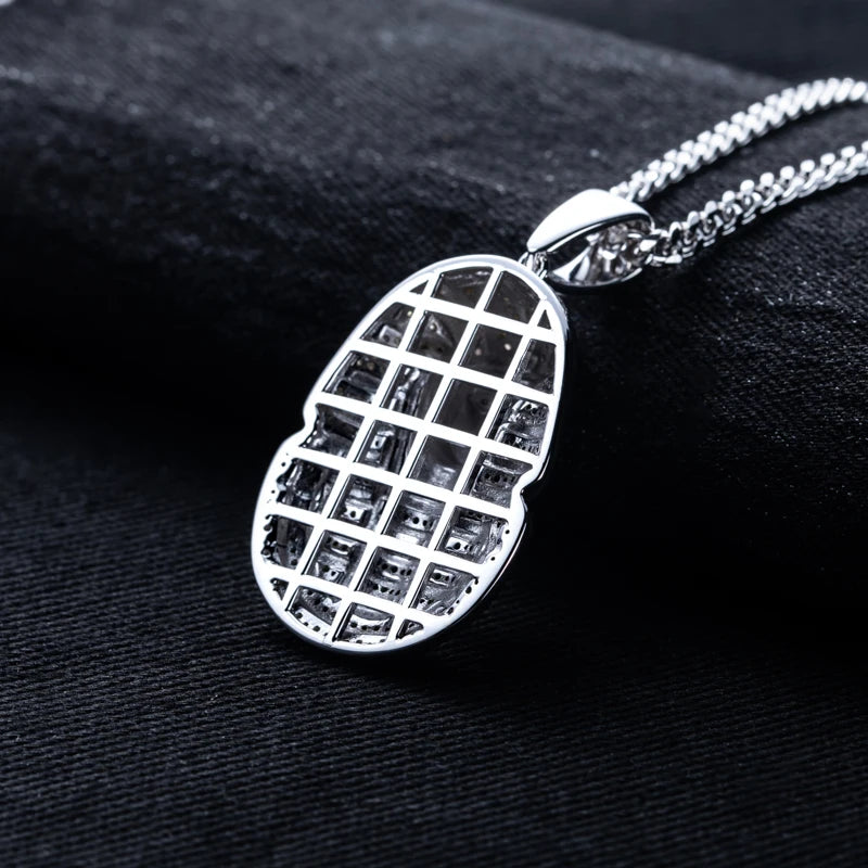 Iced Out Pharaoh Pendant — 925 Silver