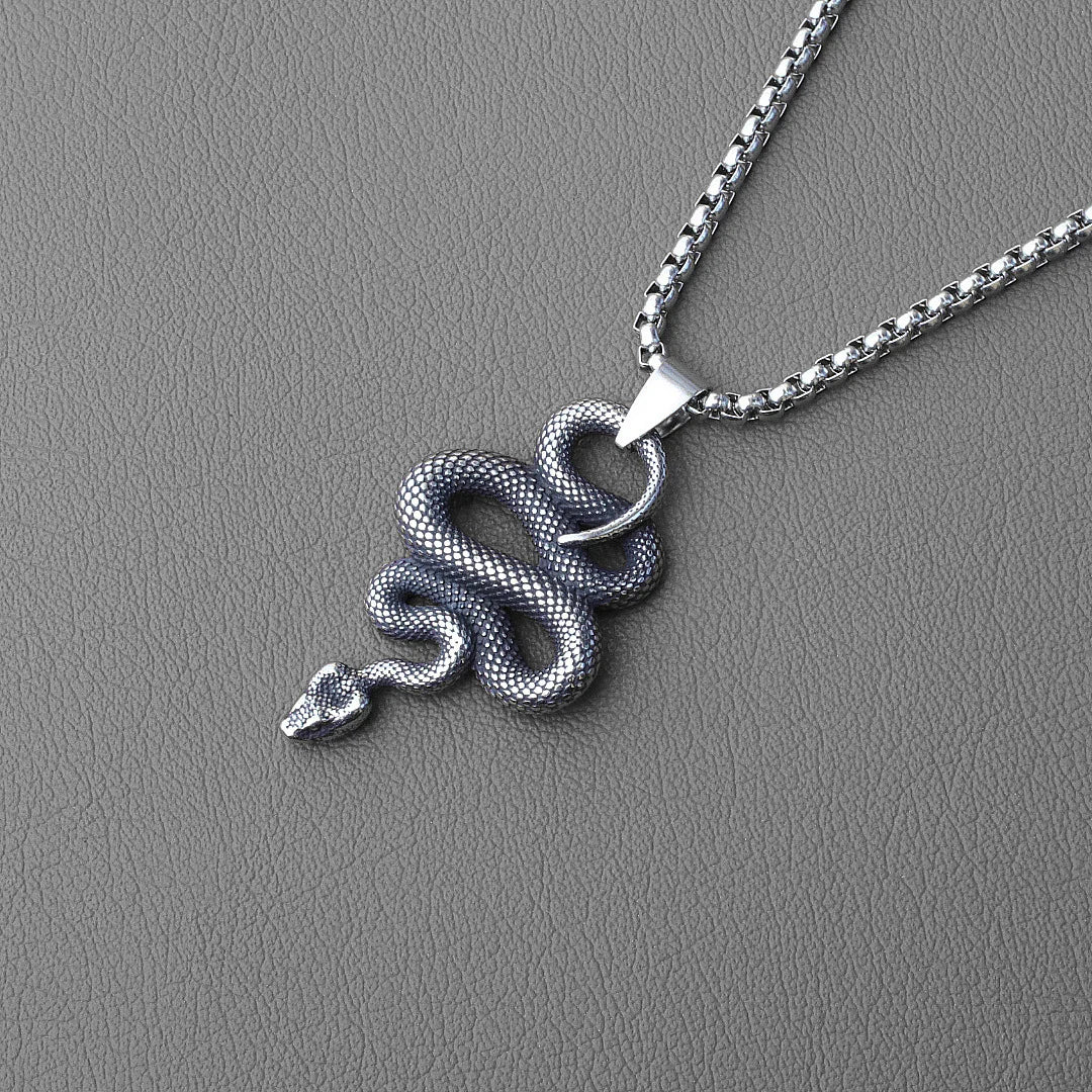 Snake Steel Chain European American Wind