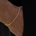 Cuban Chain Bracelet — Gold