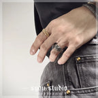 Simple Skull Ring — Stainless Steel