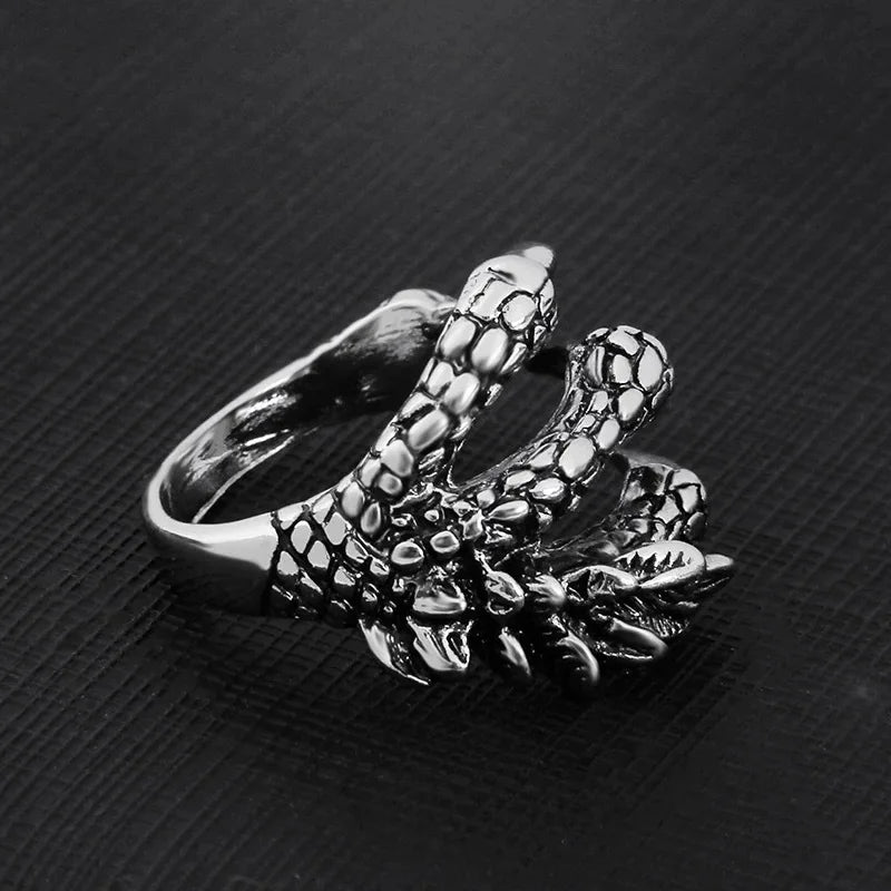 Eagle Steel Ring Retro