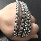 Dragon Head Pendants Bracelets EDC Self Defense Whip Titanium Steel Necklace Fashion Chain Waist Boy Gadgets For Men