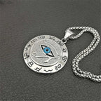 Eye of Horus Pendant Necklace — Zinc Alloy