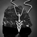 Odin's Spear Gungnir Pendant Necklace — Steel