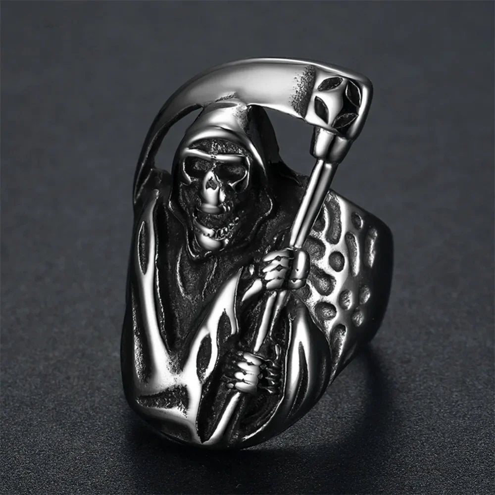 Death Skull Ring — Gothic Punk