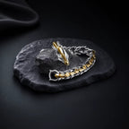 Mens Dragon Bracelet Curb Chain Gothic Biker Link Cuff Wristband 1PC Men's Accessories Gift for Him