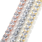 UWIN 10mm Tennis Chain Bracelet Zirconia Iced Out Cubic Baguette Bail Zirconia Fashion Luxury Hiphop Jewelry