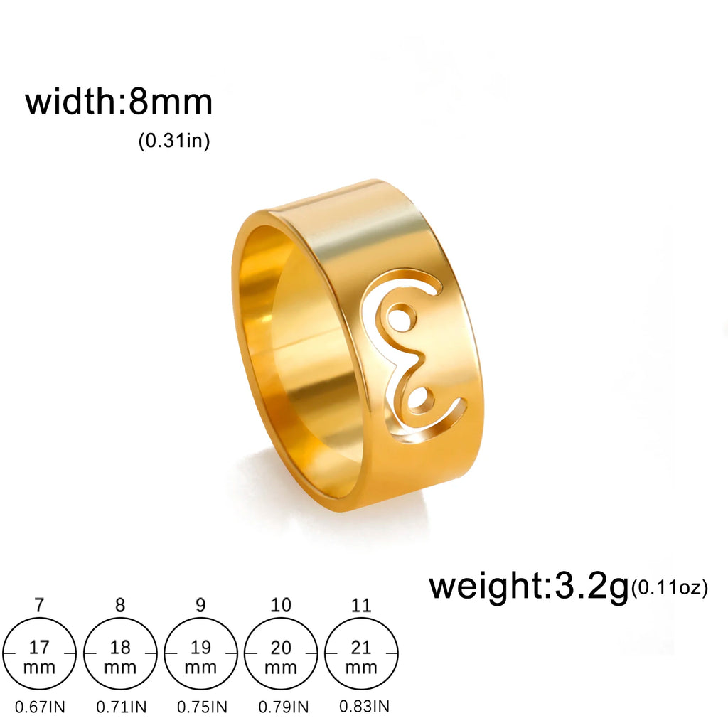 Fashionable and Interesting Eye Ring for Both Men and Women a Couple's Gift Full of Fun and Charm