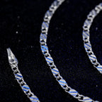 New 925 Sterling Silver fine 2MM flat Clavicle chains Necklaces for Men Women wedding party Jewelry Christmas gifts 40-75cm
