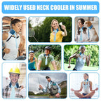 35*9cm Summer neck cooling cold sensation ice scarf ice pack sports headscarf pet ice scarf new reusable