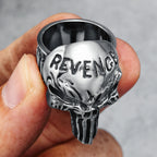 Revenger Demon Skull Ring — Stainless Steel