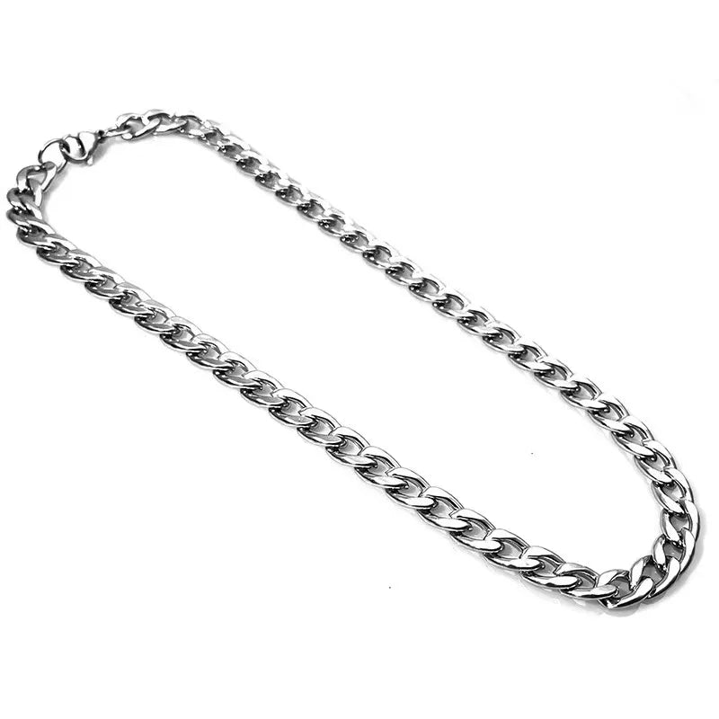 Men's 925 Sterling Silver Necklace 2/4/6/8/10/12MM 40-75cm Face Chain Necklace Lobster Clasp Men Women Engagement Jewelry Gifts