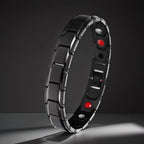 Men's Casual Magnetic Black Bracelet — Zinc Alloy