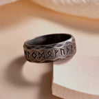 Viking Runes Ring — Stainless Steel
