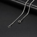 My Shape Basic Cuban Chain Necklaces for Men Chains Punk Figaro Box Curb Chain Chokers Lobster Clasp Fashion Male