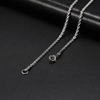 My Shape Basic Cuban Chain Necklaces for Men Chains Punk Figaro Box Curb Chain Chokers Lobster Clasp Fashion Male