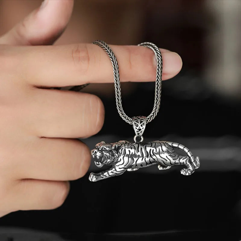 Lion 925 Silver Pendant Necklace