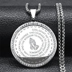 1pc Eye Pendant Necklace Stainless Steel Blue Enamel and Embellishment Suitable for Men and Women's General Couple