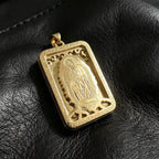 Virgin Mary Stainless Steel Pendant Necklace