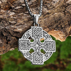Viking Celtic Stainless Steel Pendant Necklace
