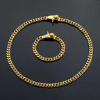 Cuban Bracelet Stainless Steel Polished