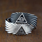 All-Seeing Eye Ring — 925 Silver