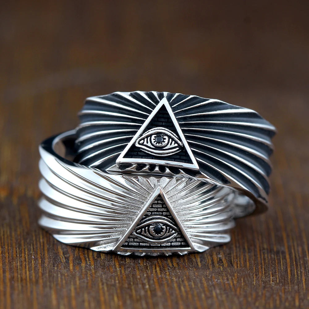 All-Seeing Eye Ring — 925 Silver