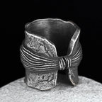 Stainless Steel Viking Simple Ring vintage Hammer retro punk Classic Ring Male finger Love Jewelry for man Gift OSR514