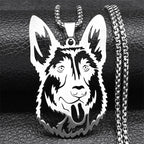 Sweet French Bulldog Chain For Women Men Stainless Steel Silver Color Animal Puppy Pug Dog Lovely Pendant Necklace