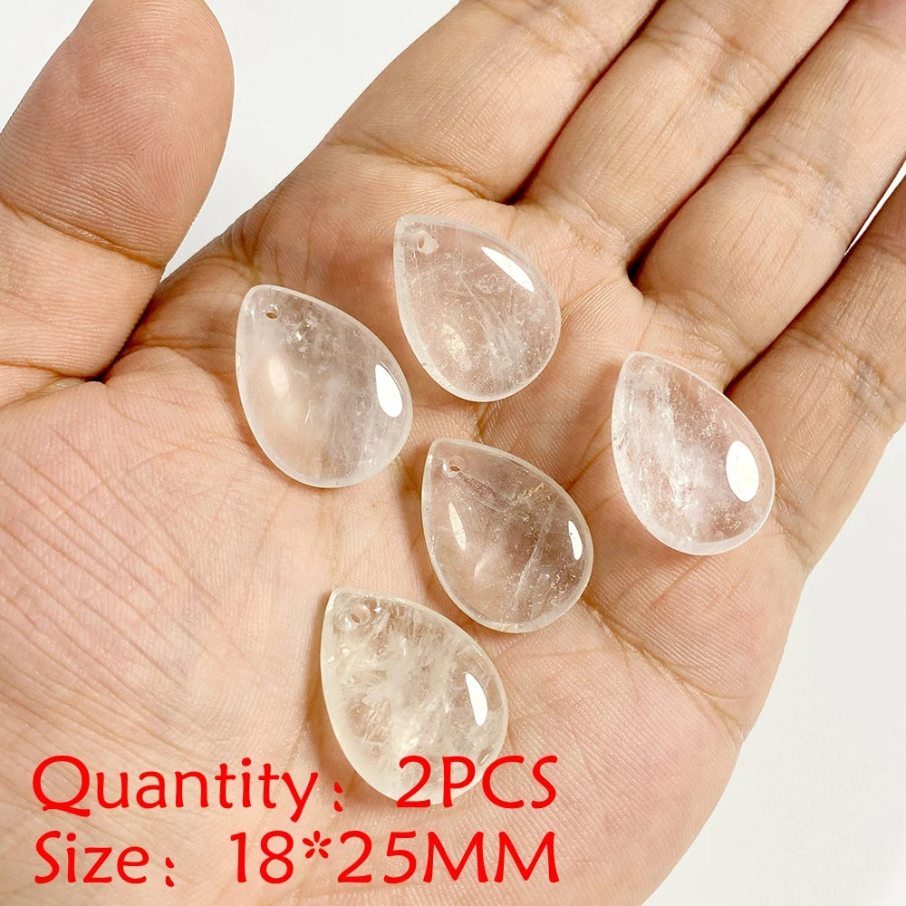 Crystal Quartz Iced Pendant — DIY Craft Set