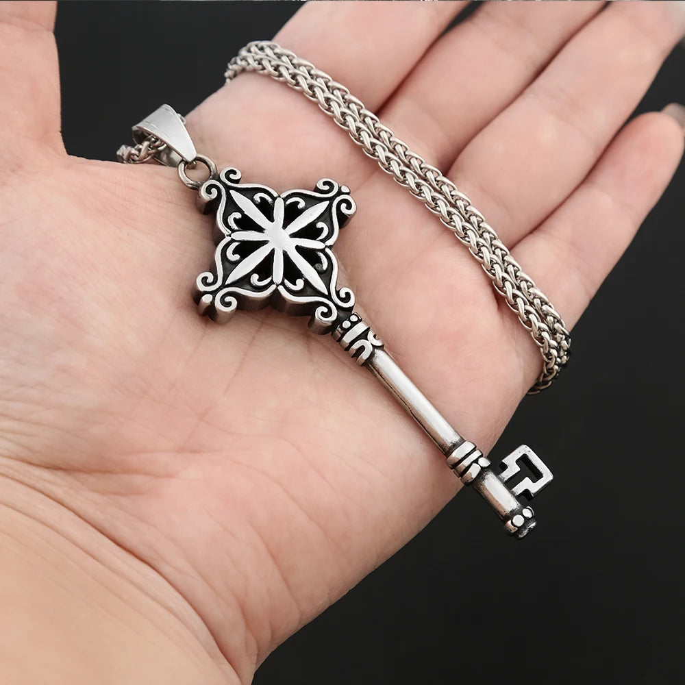 Keys Pendant — Stainless Steel