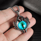 Demon Eye Pendant — Stainless Steel