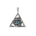 Evil Eye Pendant — Stainless Steel
