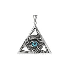 Evil Eye Pendant — Stainless Steel