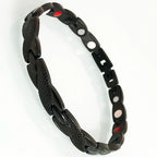 Cool Magnetic Therapy Bracelet for Man Women Waterproof Stainless Steel Snake Pattern Chain Bracelets Health Care Men's