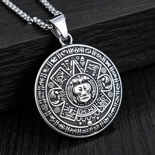 Statement Stainless Steel Pendant Necklace