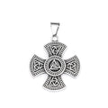 Celtic Cross Knot Pendant — Stainless Steel