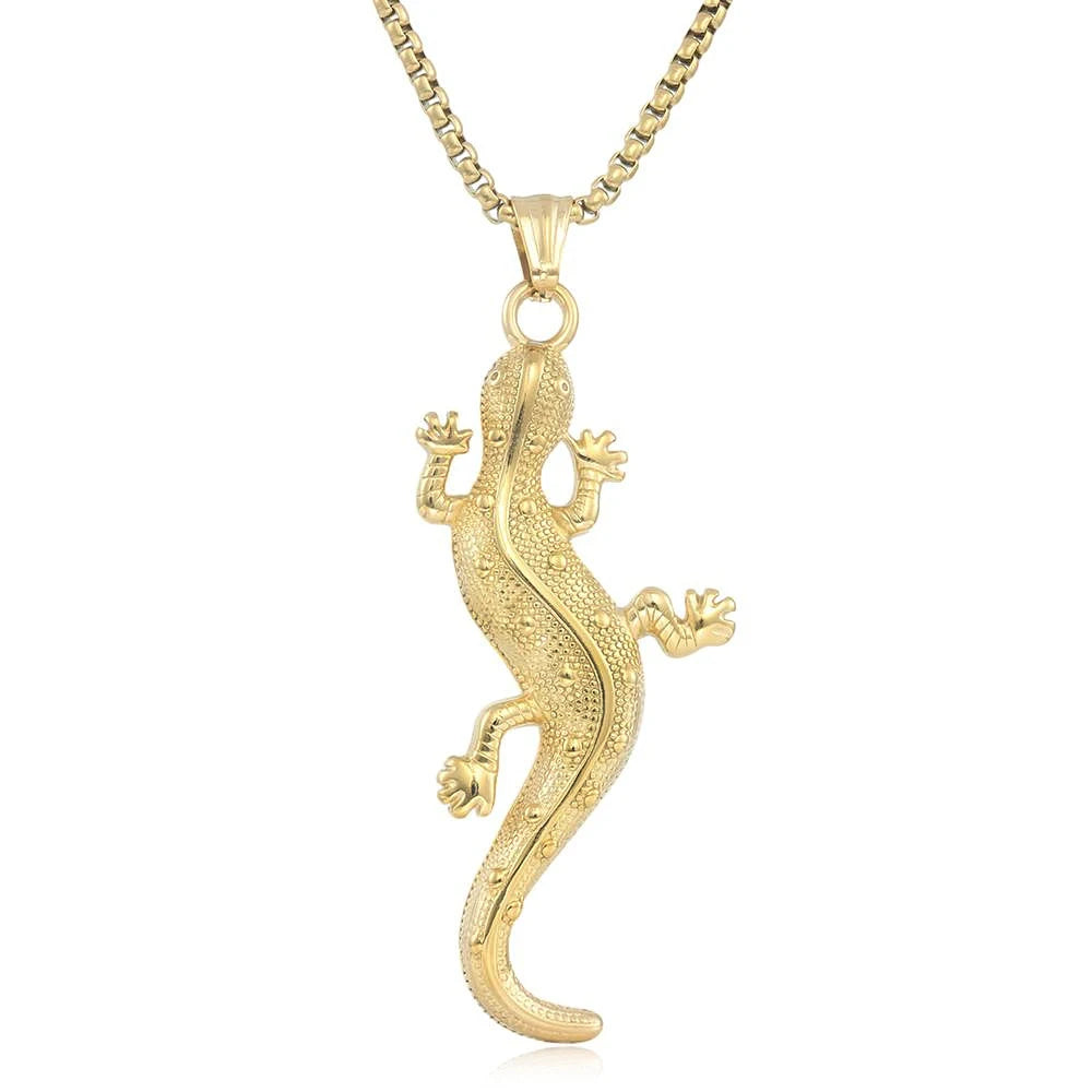 Viking Anchor Pendant Necklace — Stainless Steel