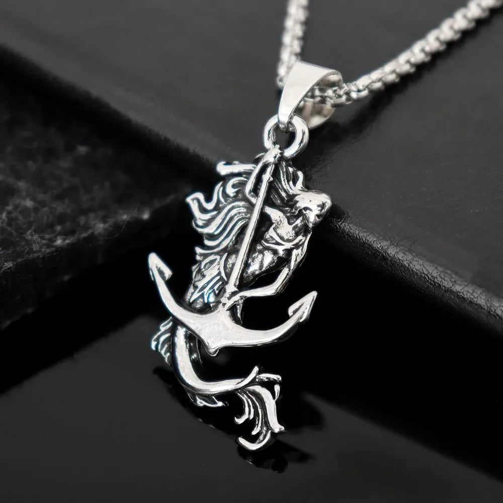 Mermaid Pendant Necklace